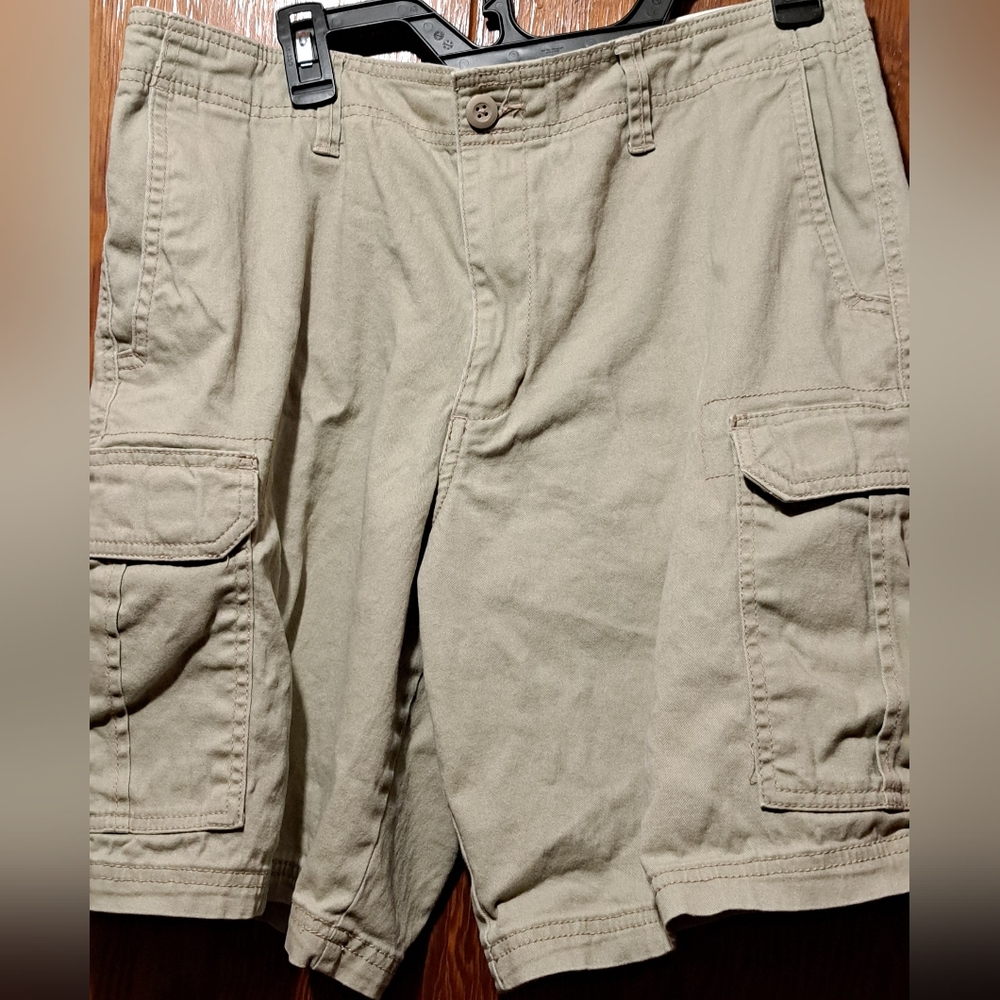 George Men's Khaki Cargo Shorts